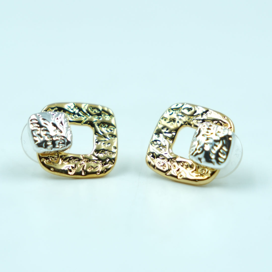 Golden Ember Studs