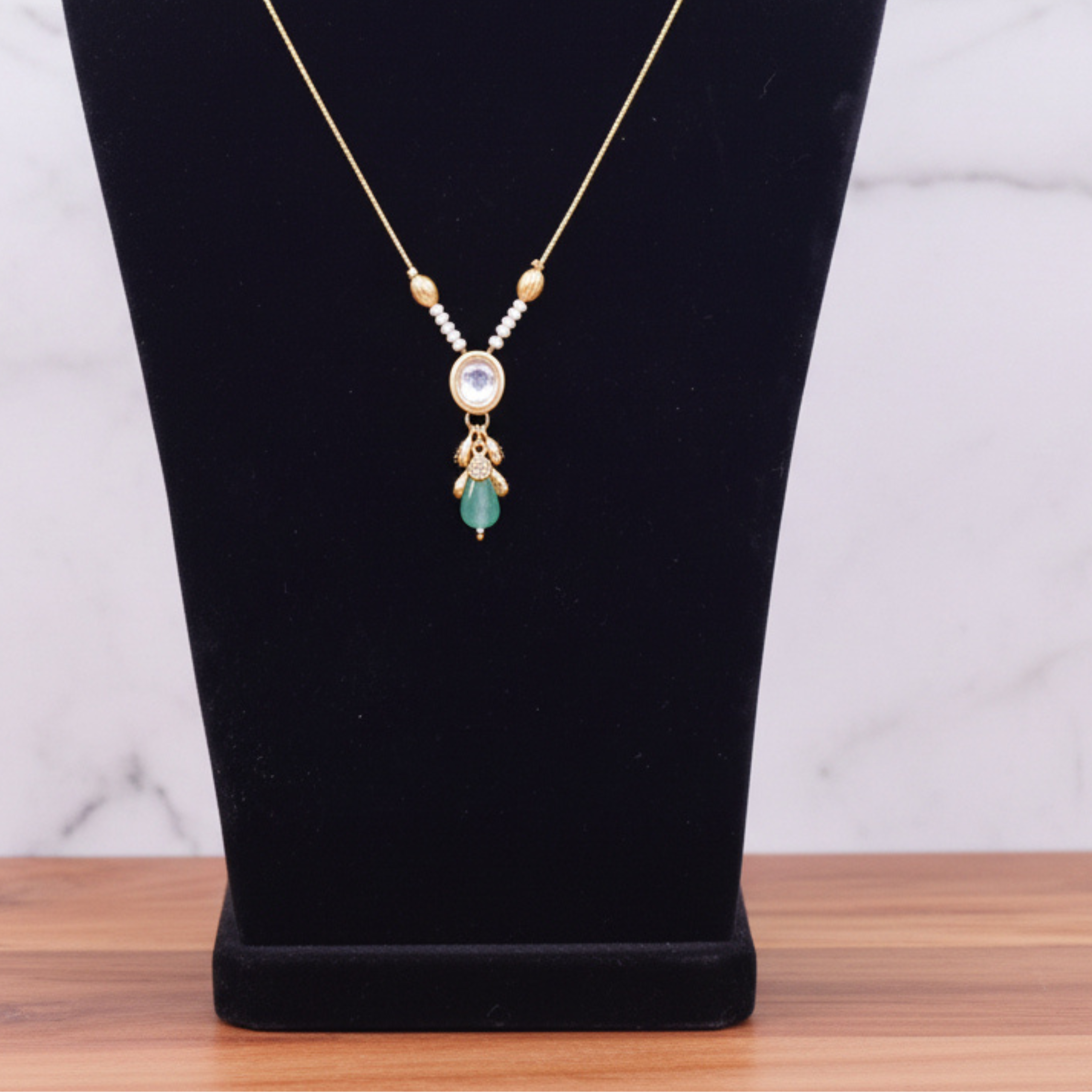 Emerald Mist Pendant Set