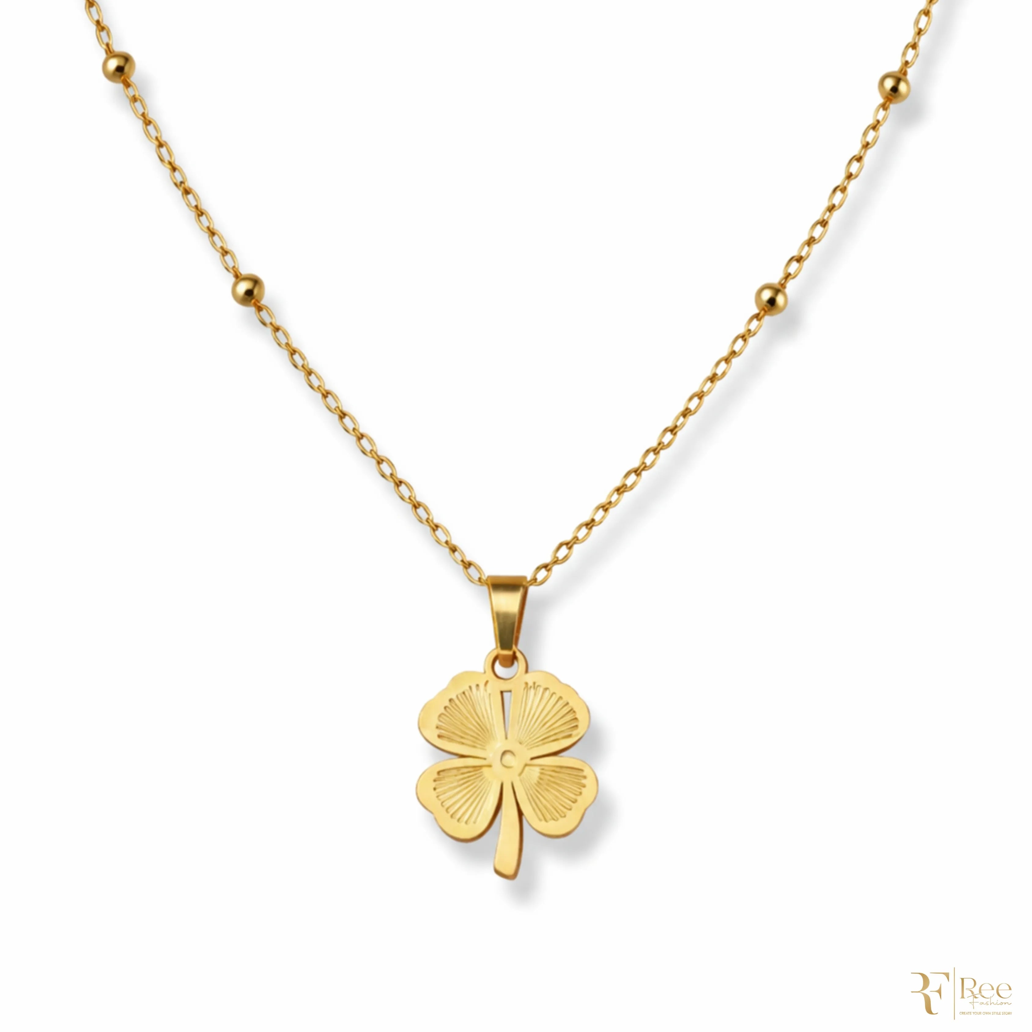 Gold Initial Necklace