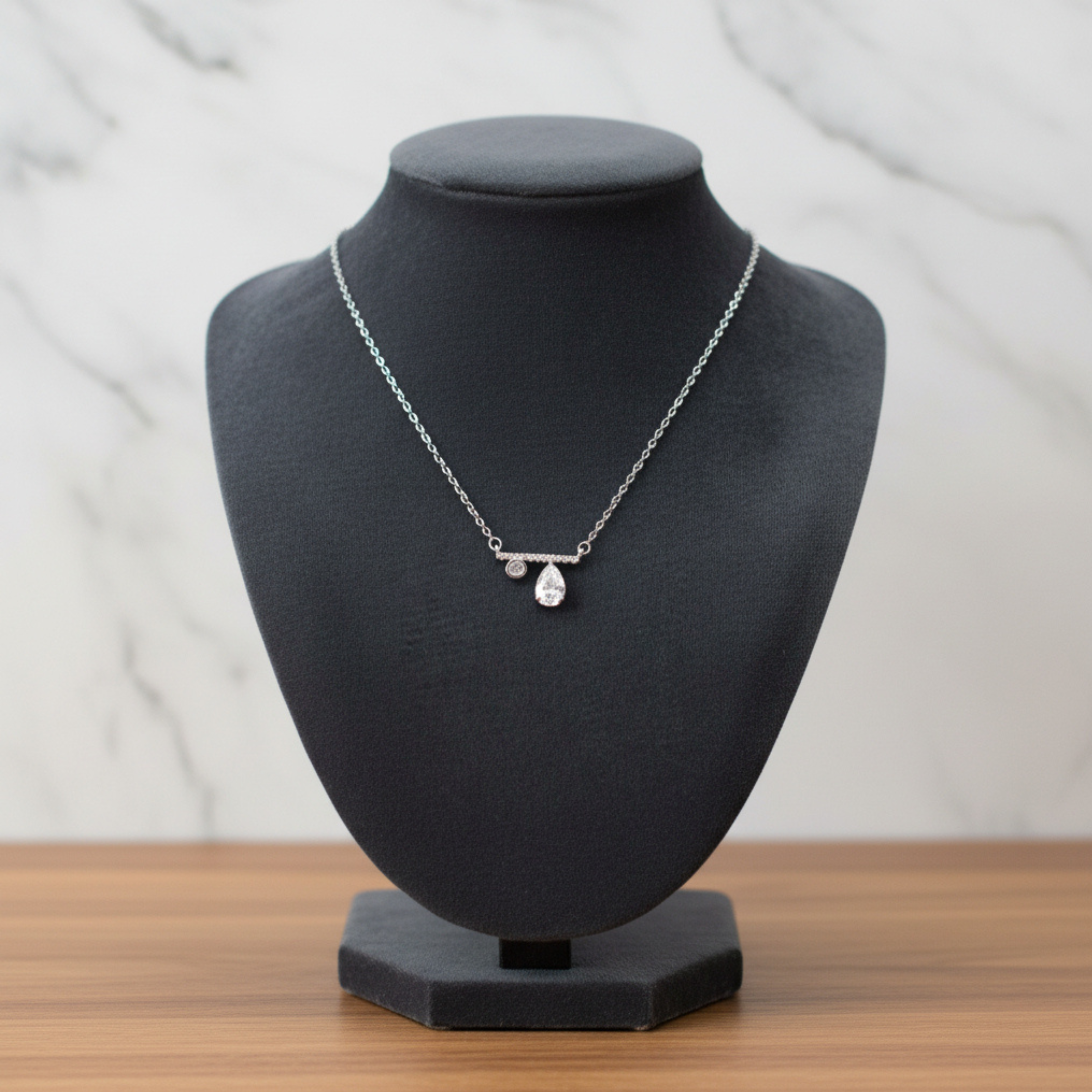 Luna Drop Sparkle Pendant