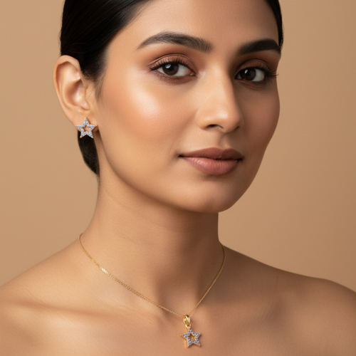 Celestial Star Pendant Set