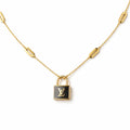 Luxury Lock Charm Pendant Necklace
