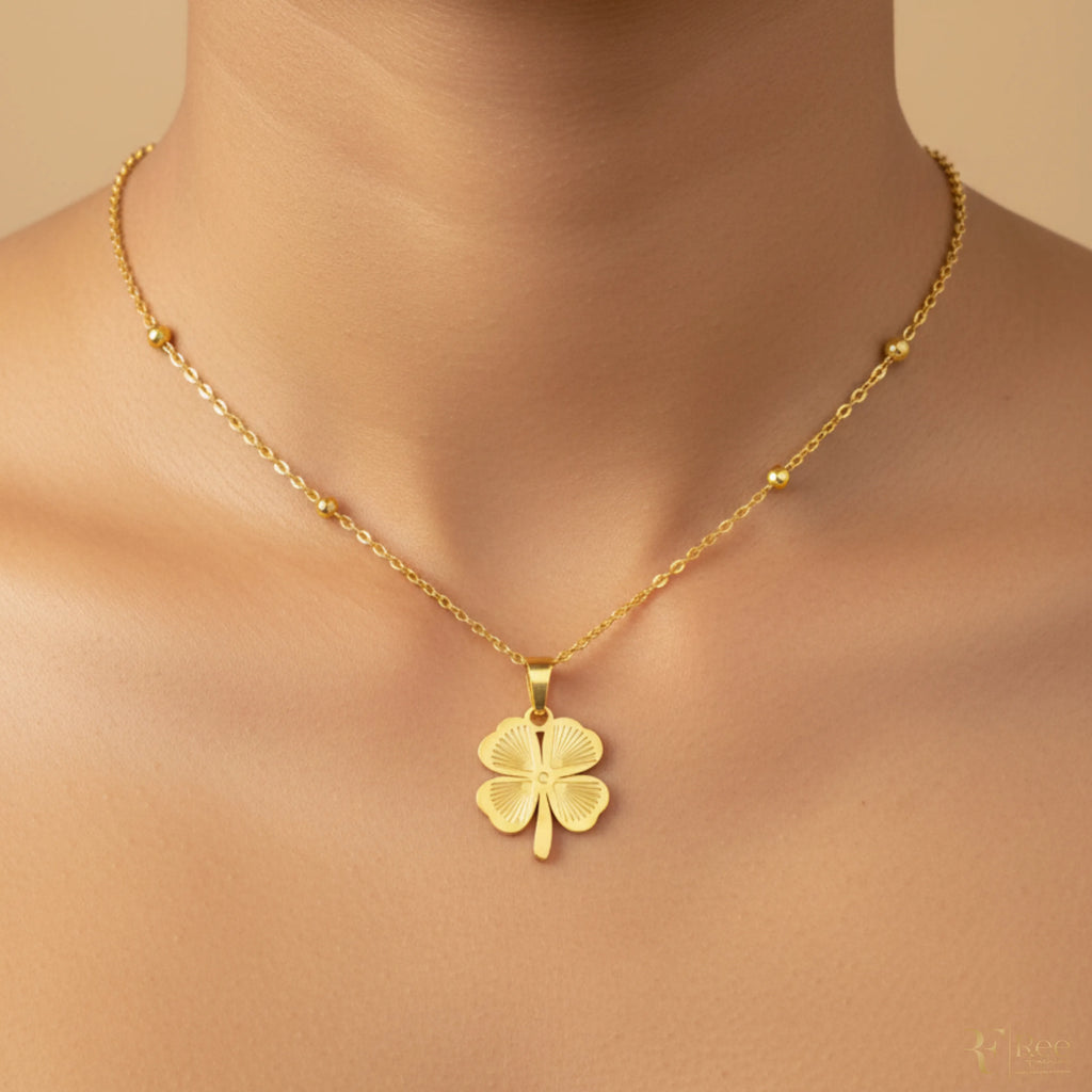 Gold Initial Necklace