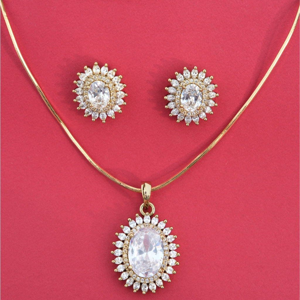 Celestia Sparkle Pendant Set