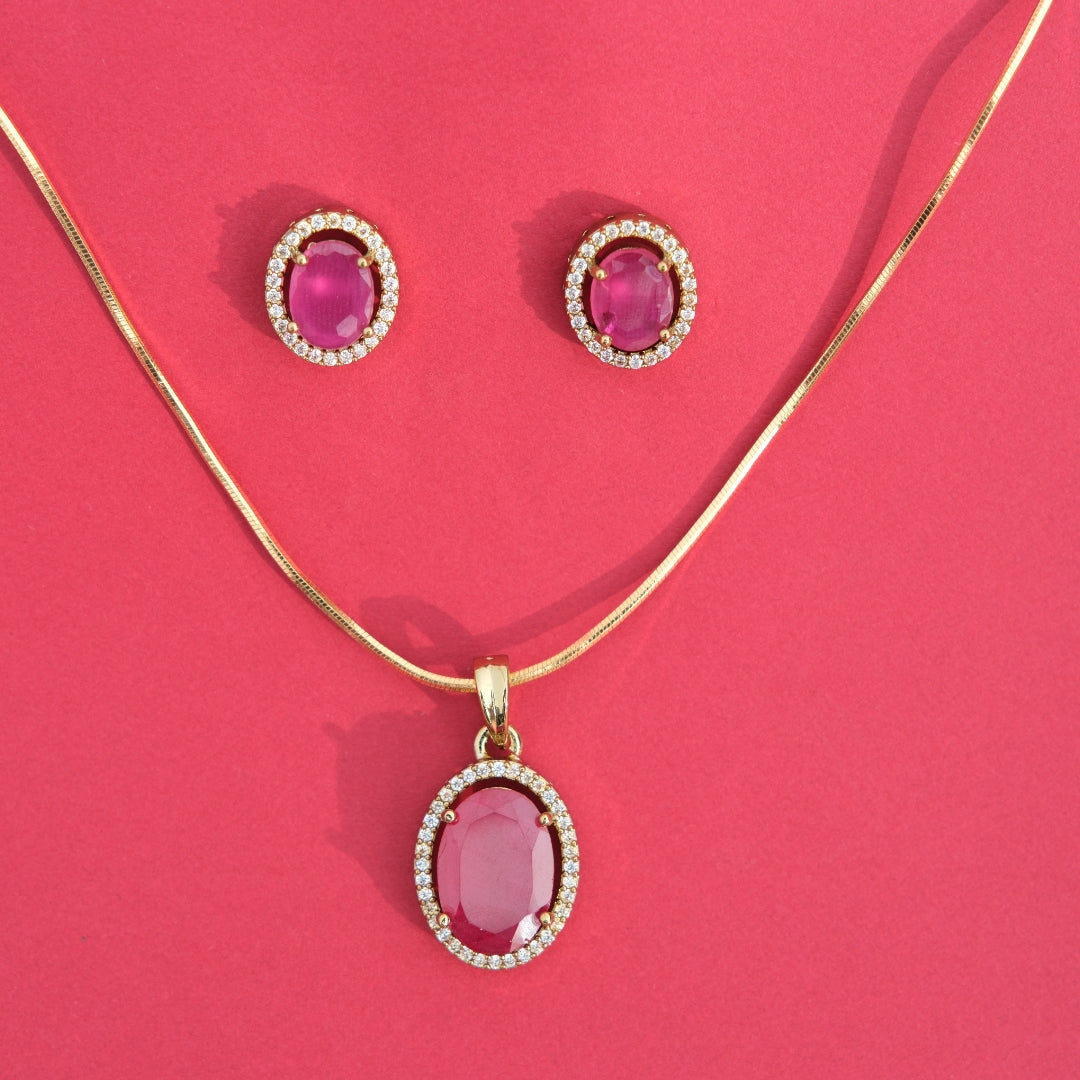 Ruby Radiance Elegance Set