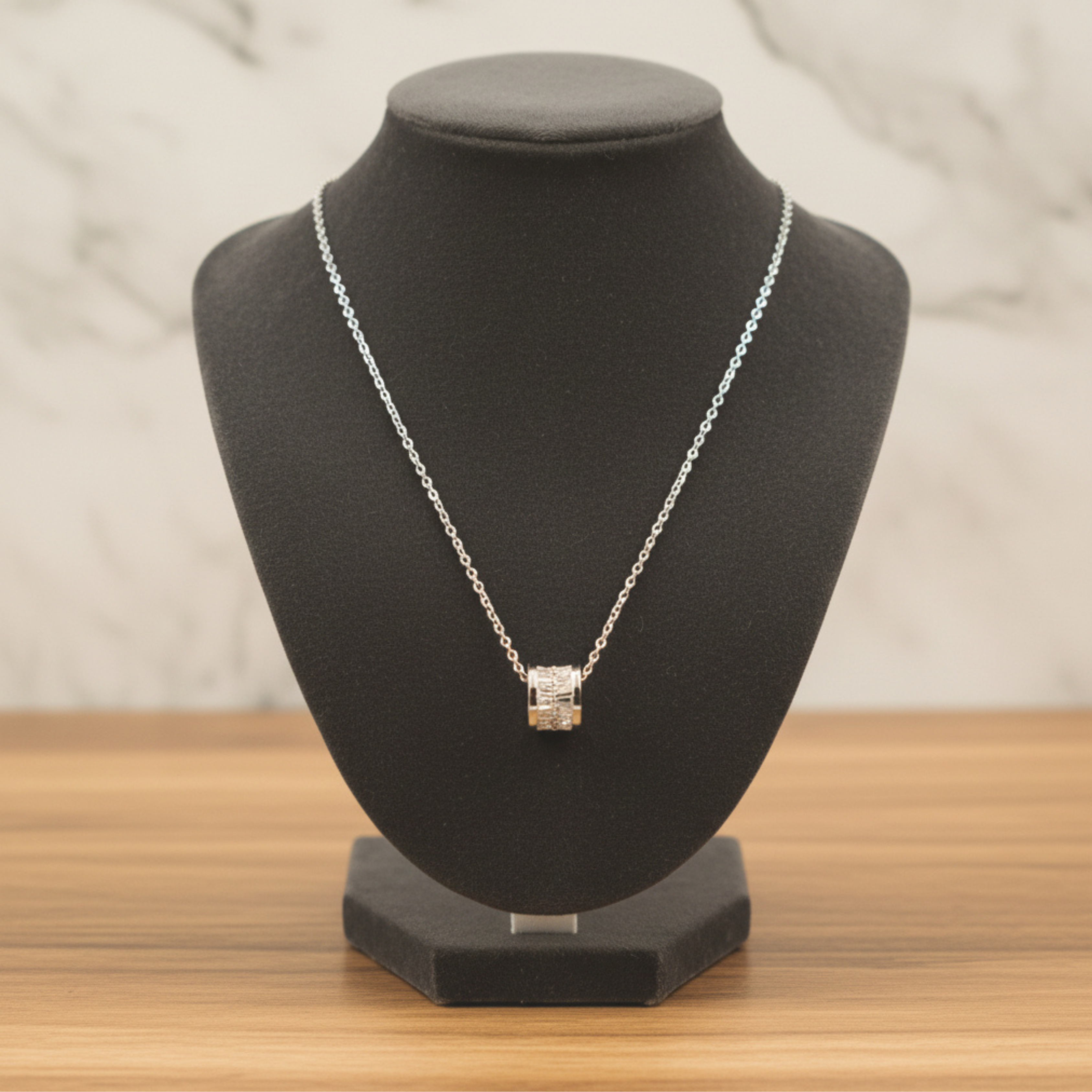 Infinity Spark Band Pendant