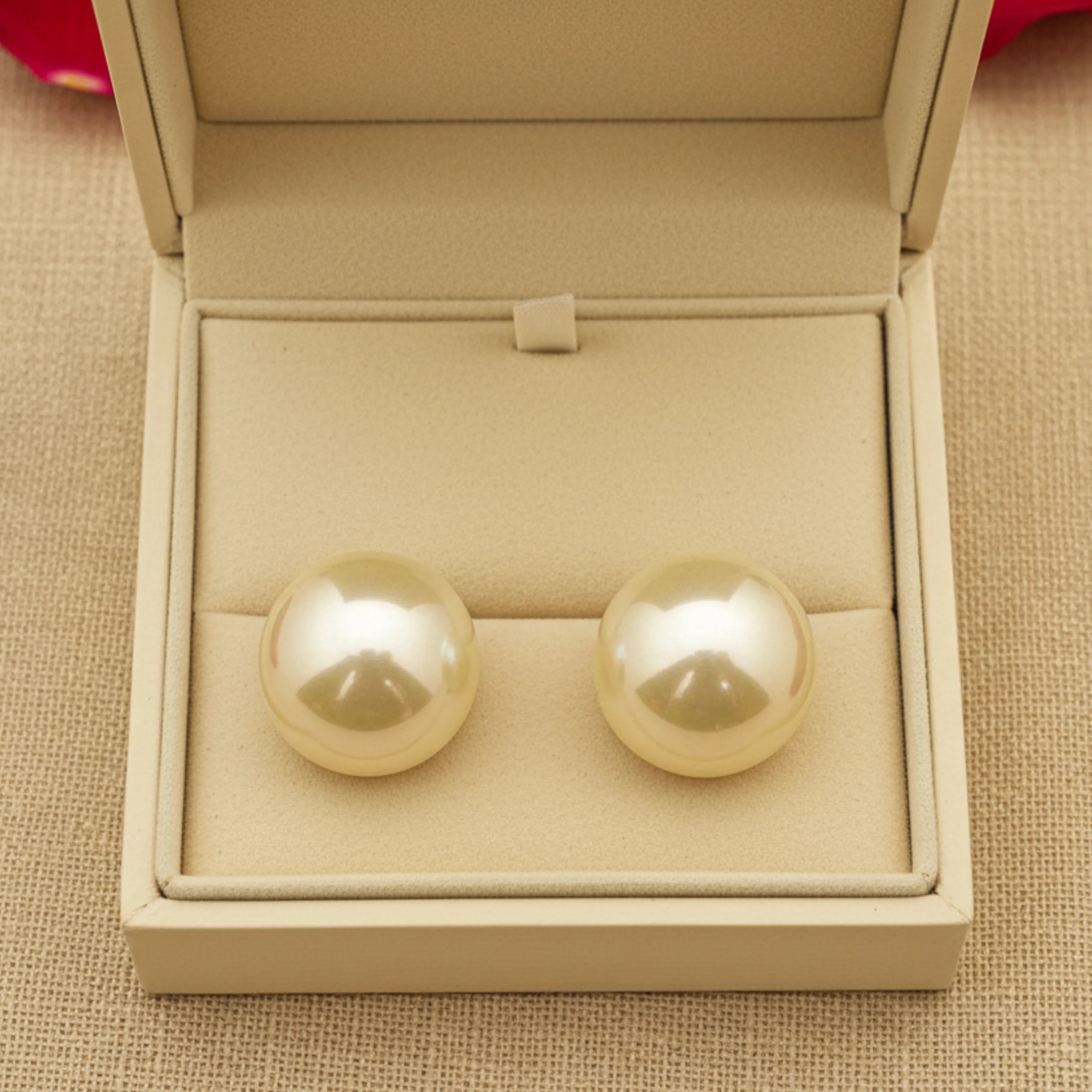 Classic Pearl Stud Earrings