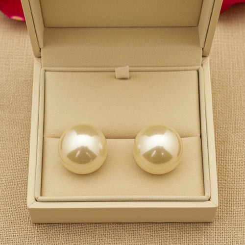 Classic Pearl Stud Earrings