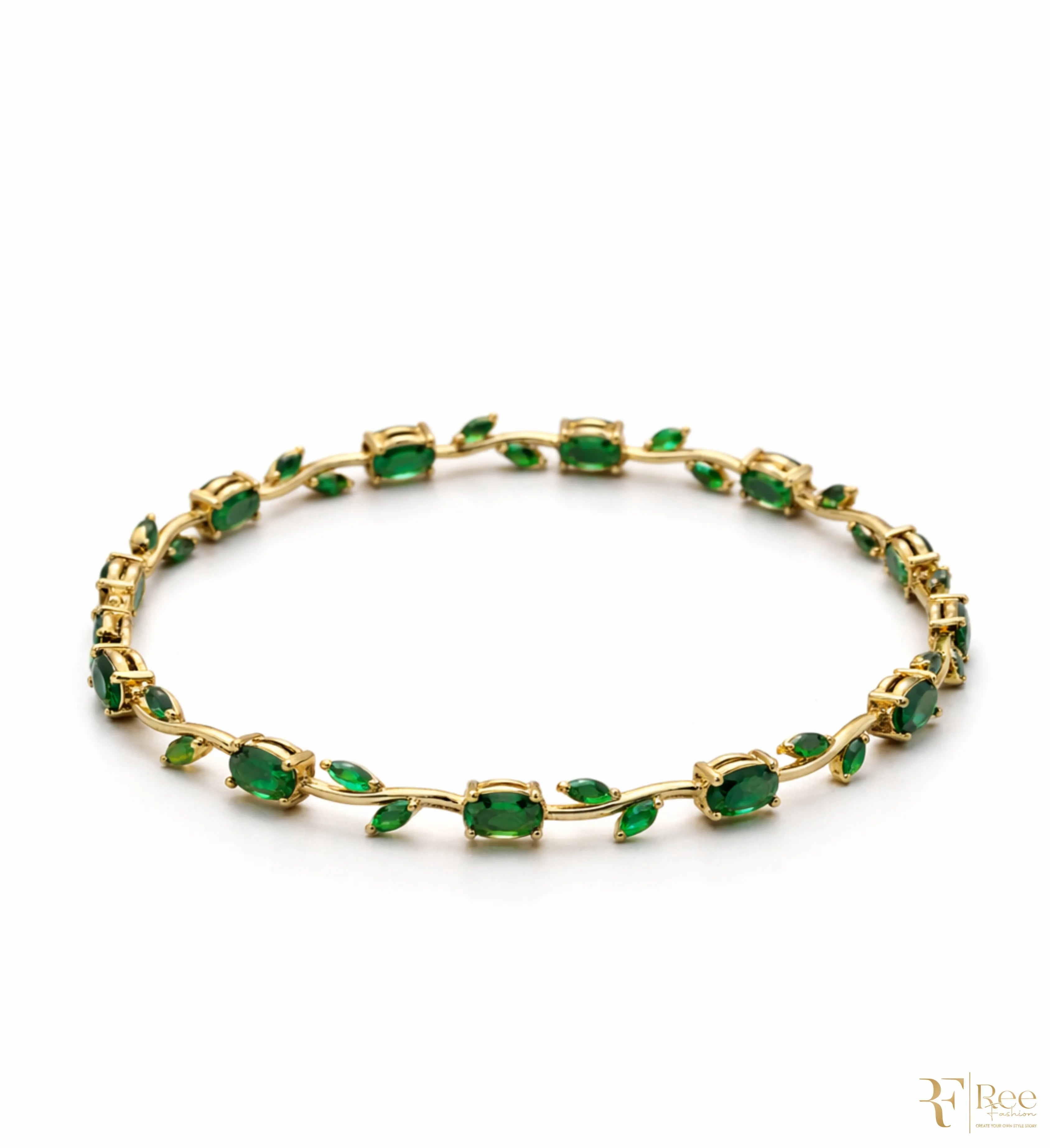 Emerald Glow Bracelet