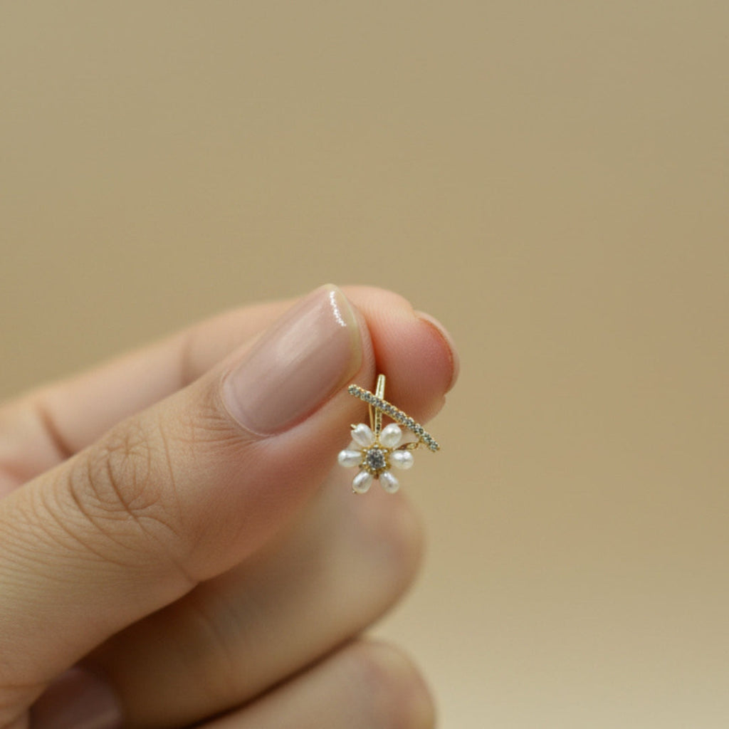 Pearl Bloom Studs