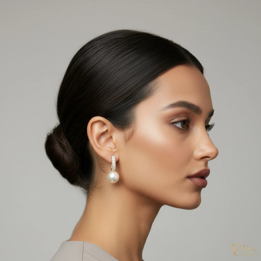 Classic Pearl Drop Earrings