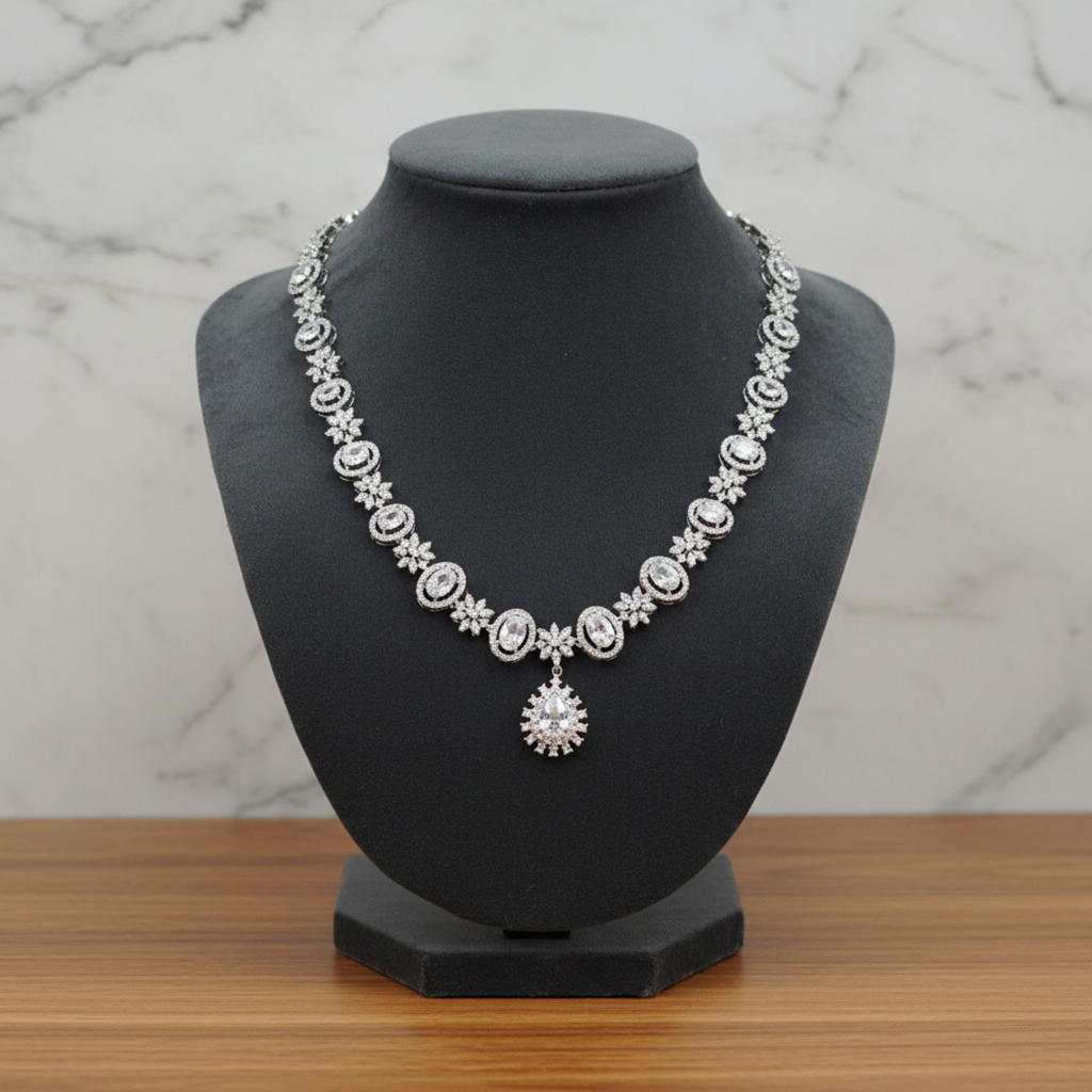 Celestia Sparkle AD Necklace Set
