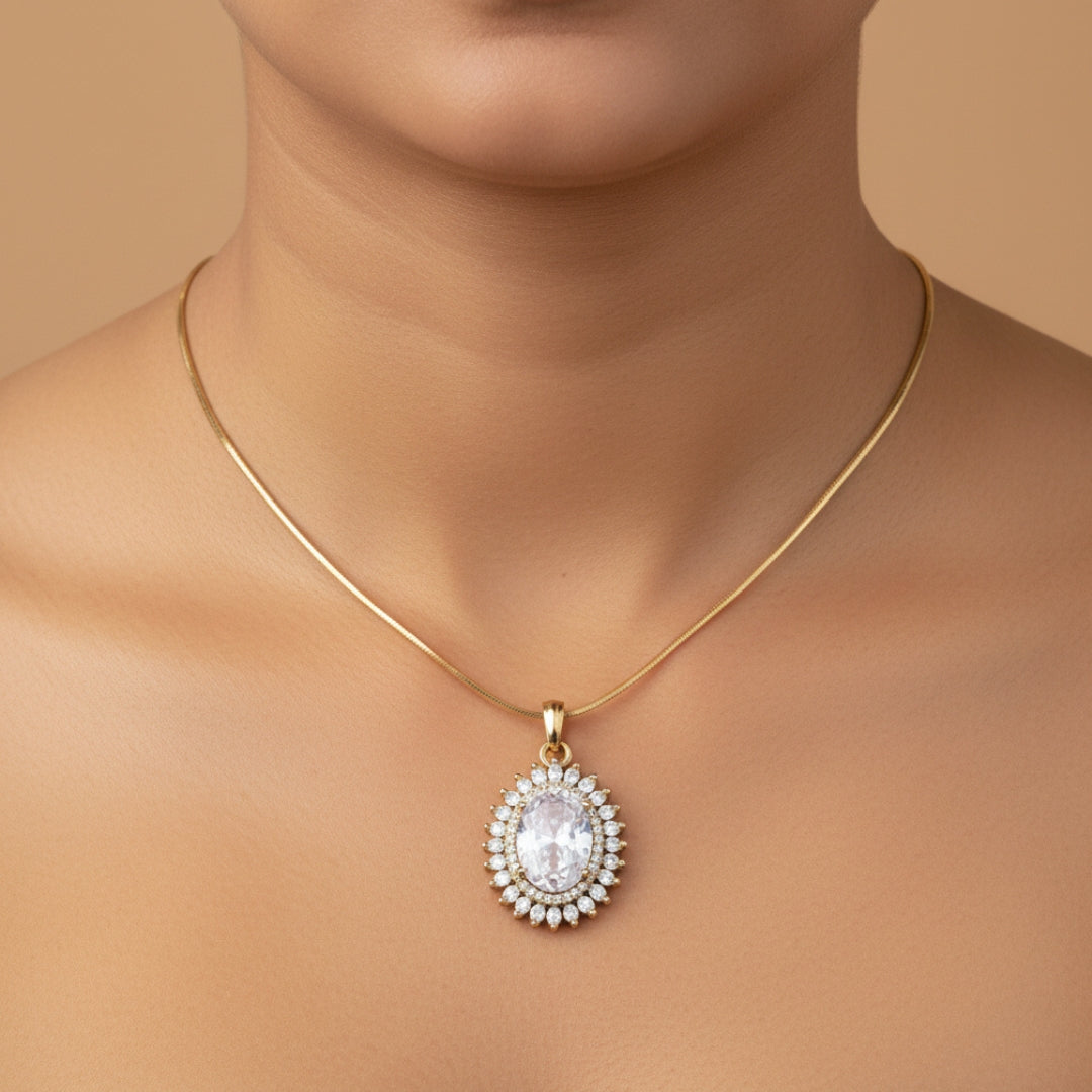 Celestia Sparkle Pendant Set