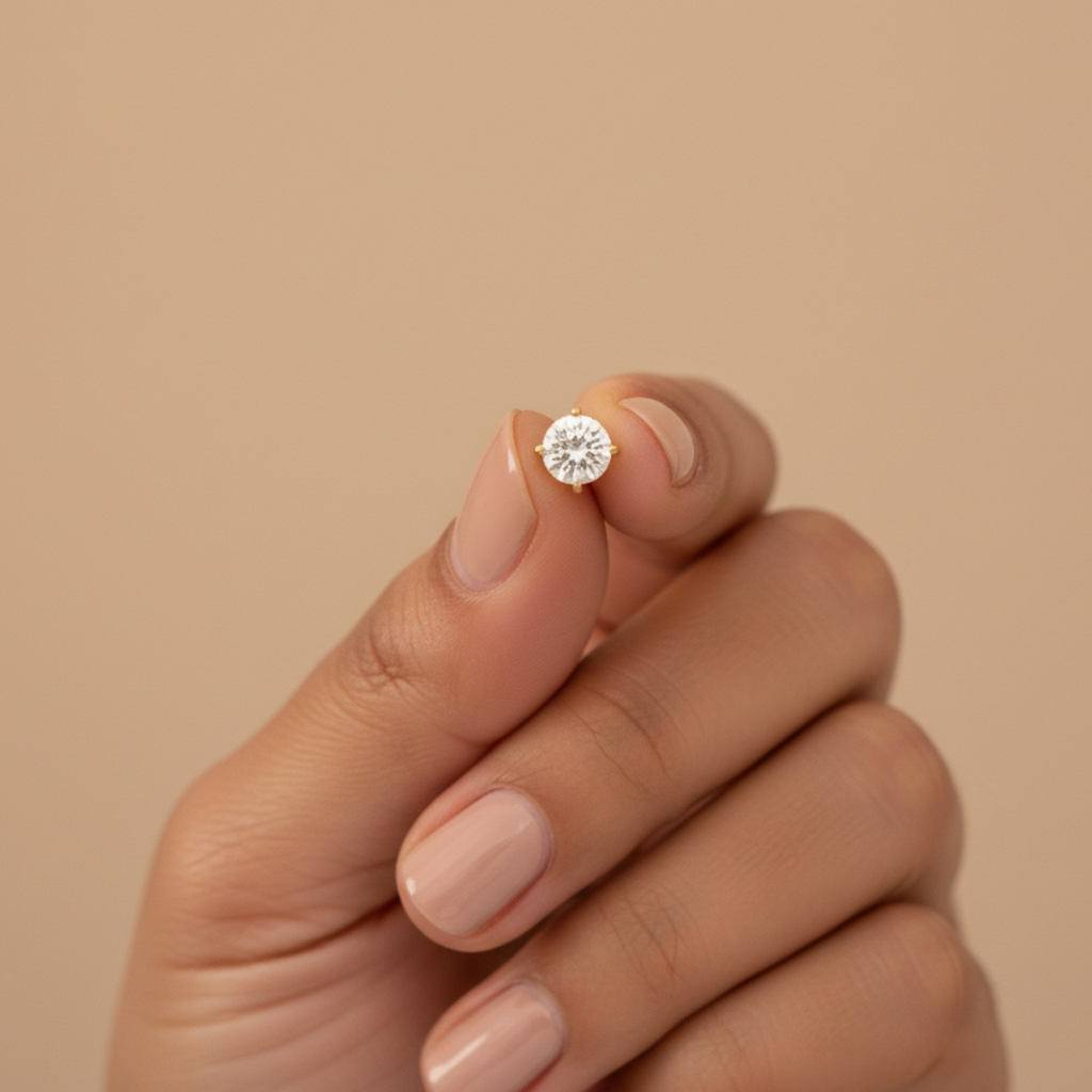 Rosé Timeless Spark Studs