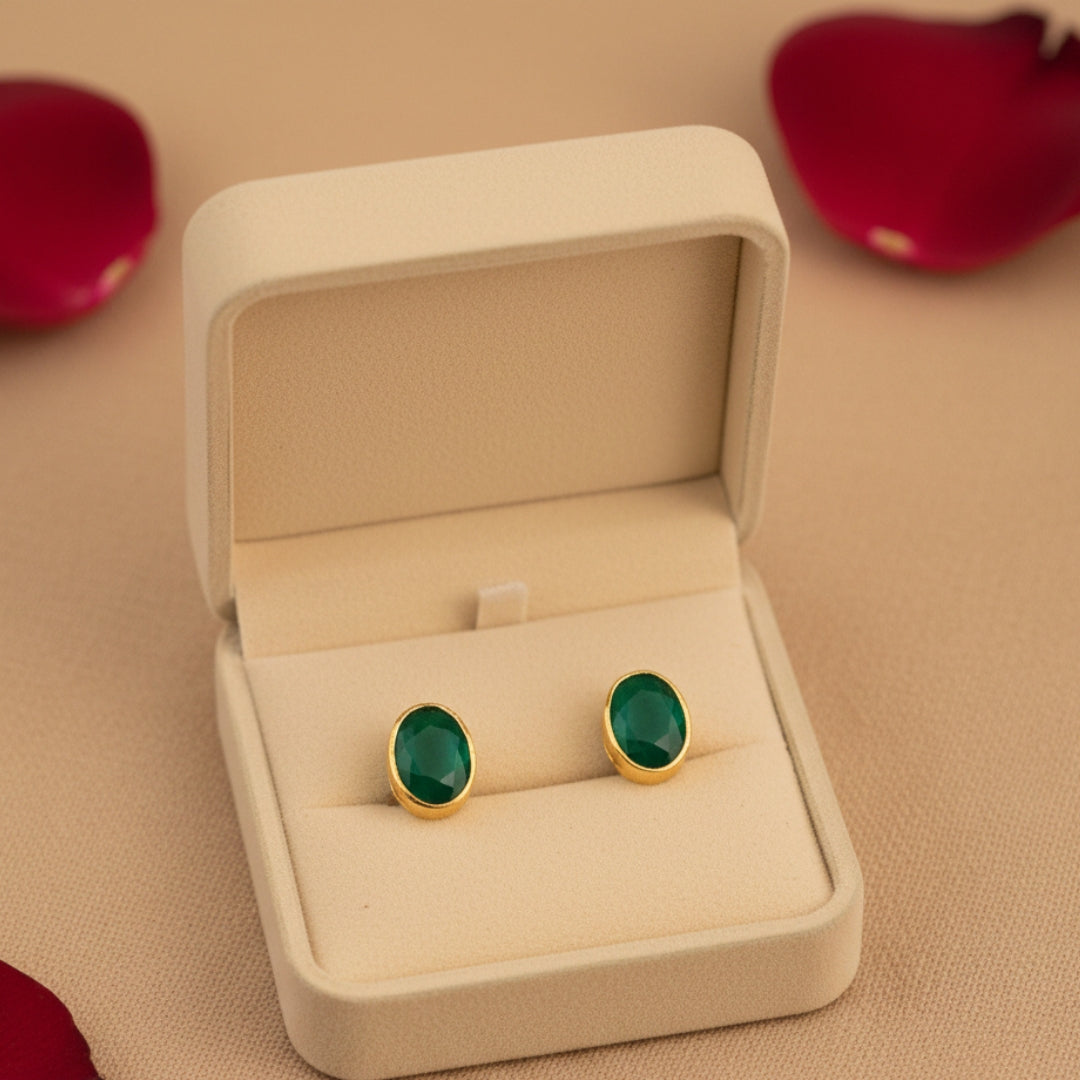 Emerald Grace Pendant Set