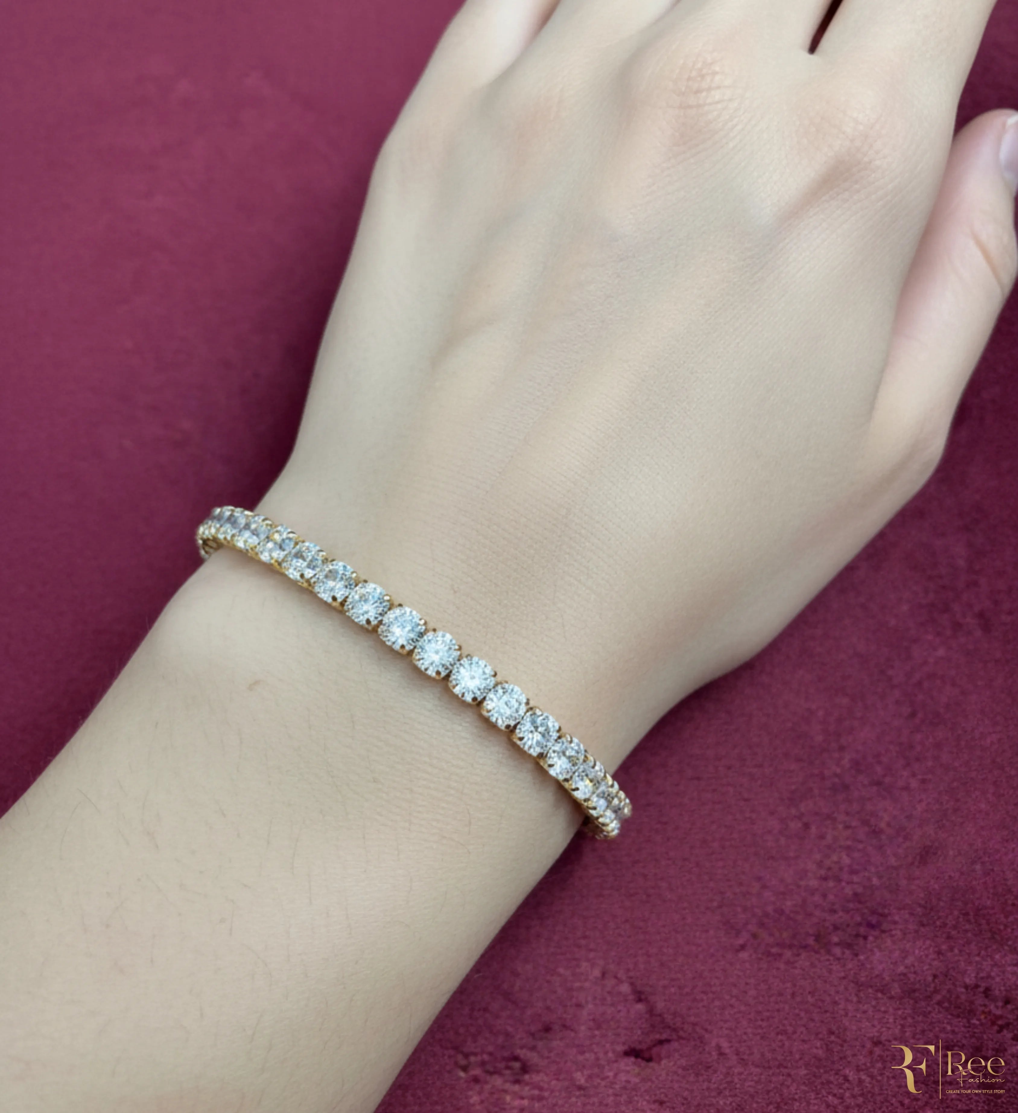 Classic Shine Tennis Bracelet