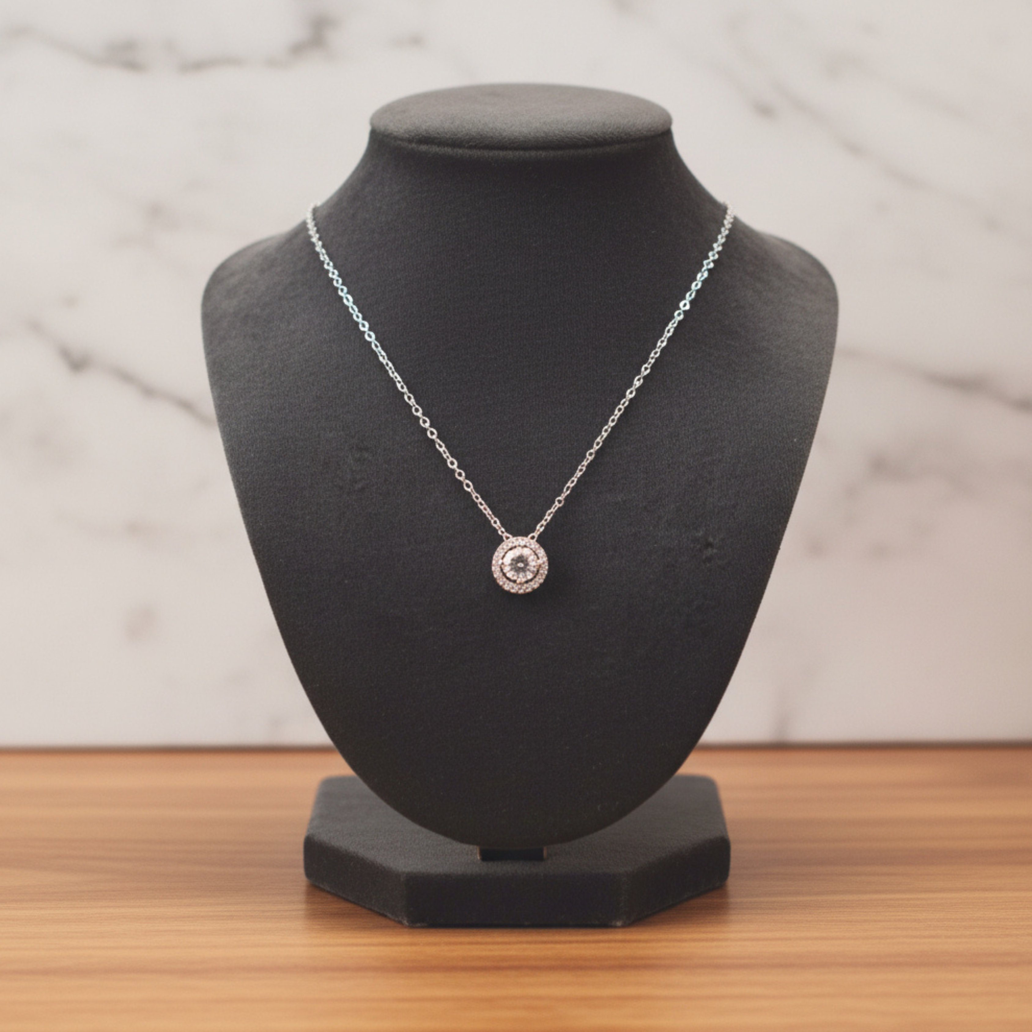 Infinity Halo Spark Pendant
