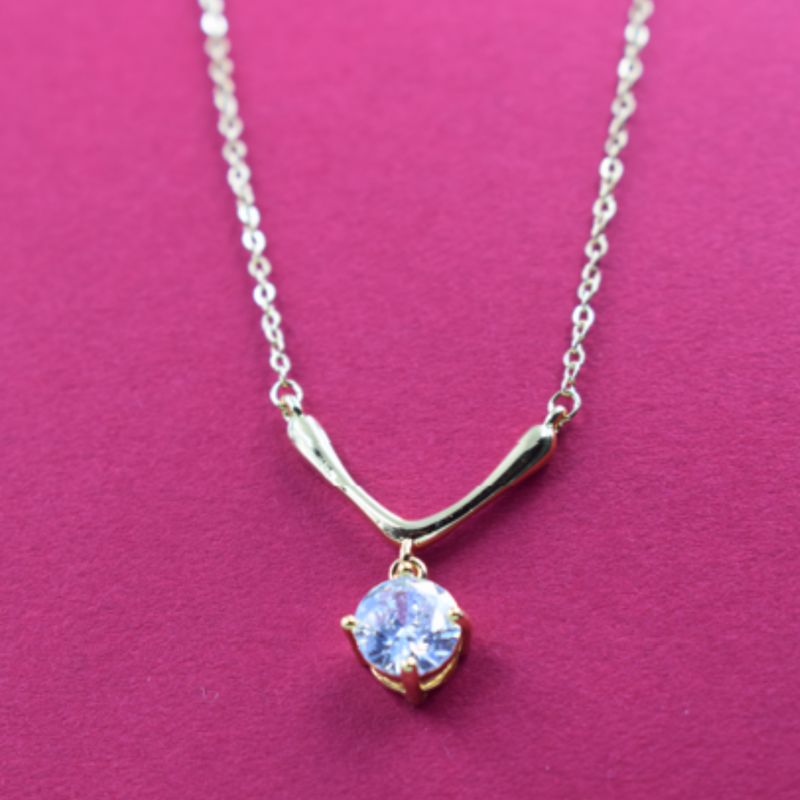 Golden Solace Drop Pendant