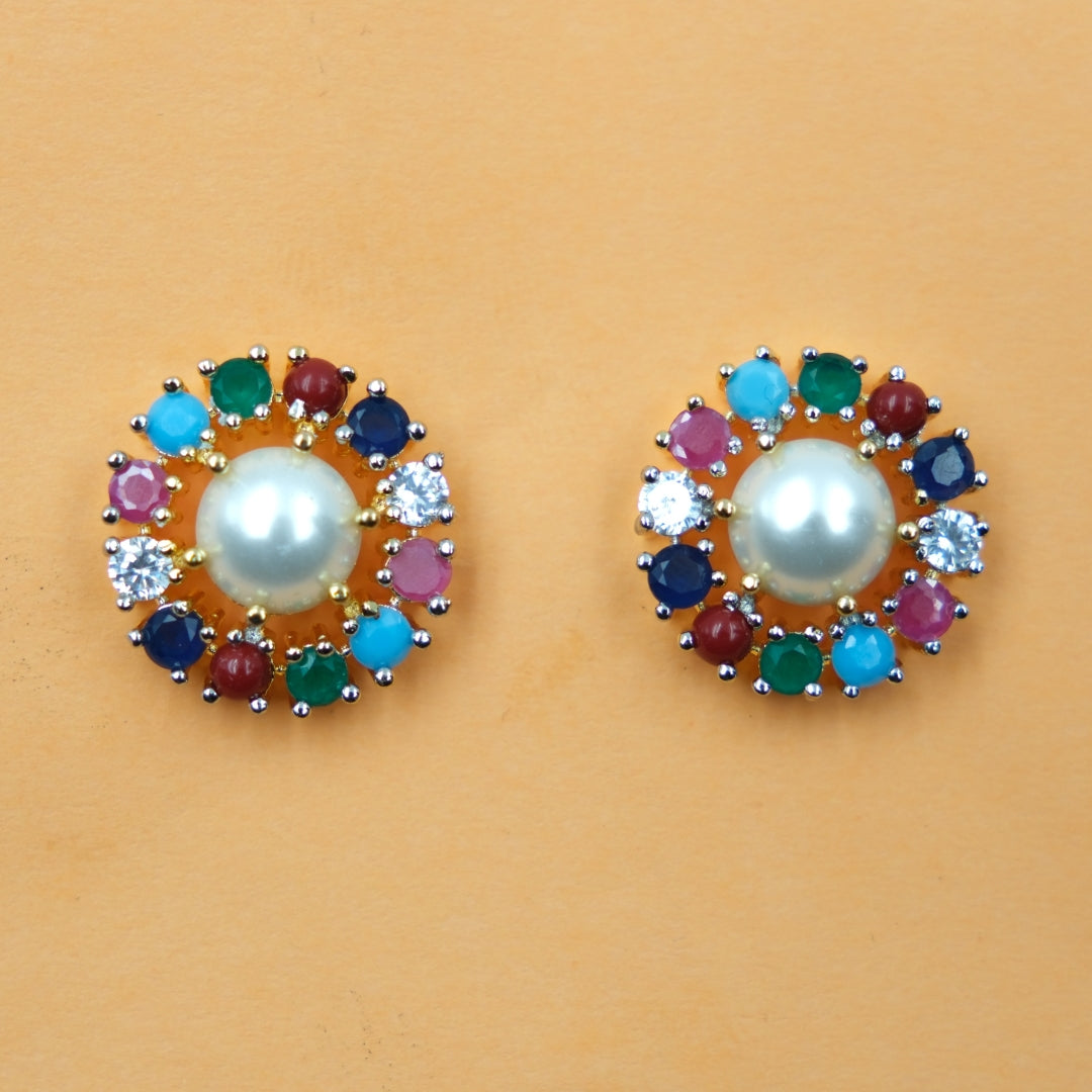 Navratna Pearl Radiance Set