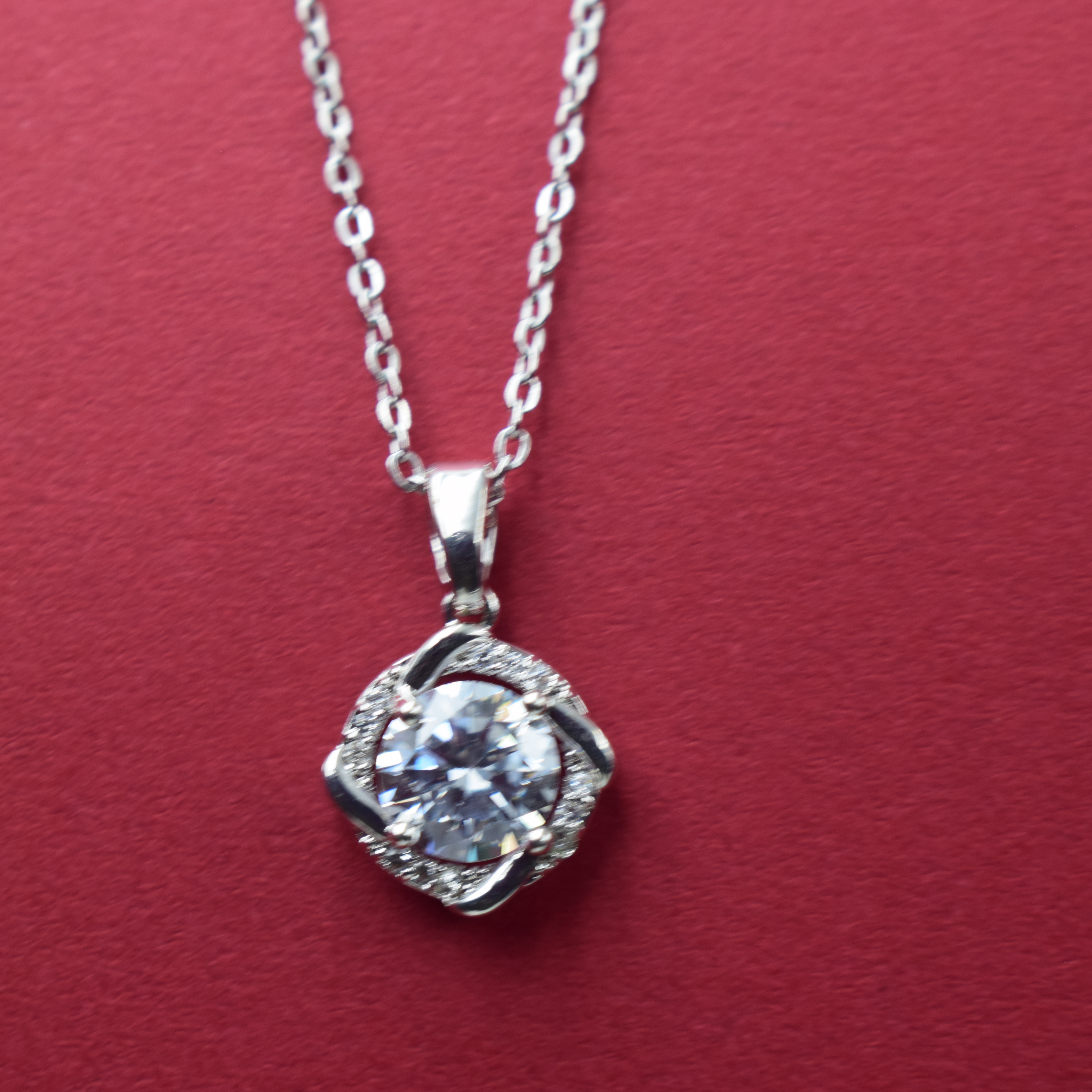 Radiant Halo Pendant