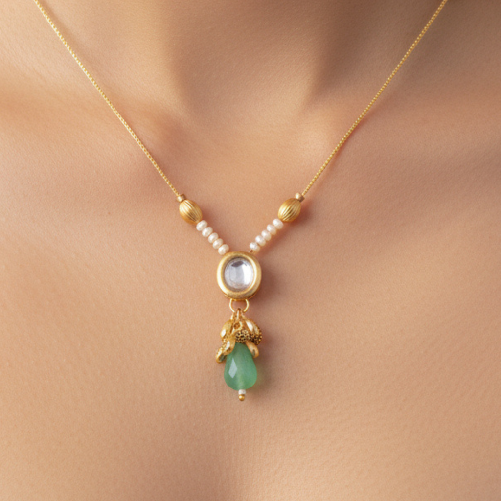 Emerald Mist Pendant Set