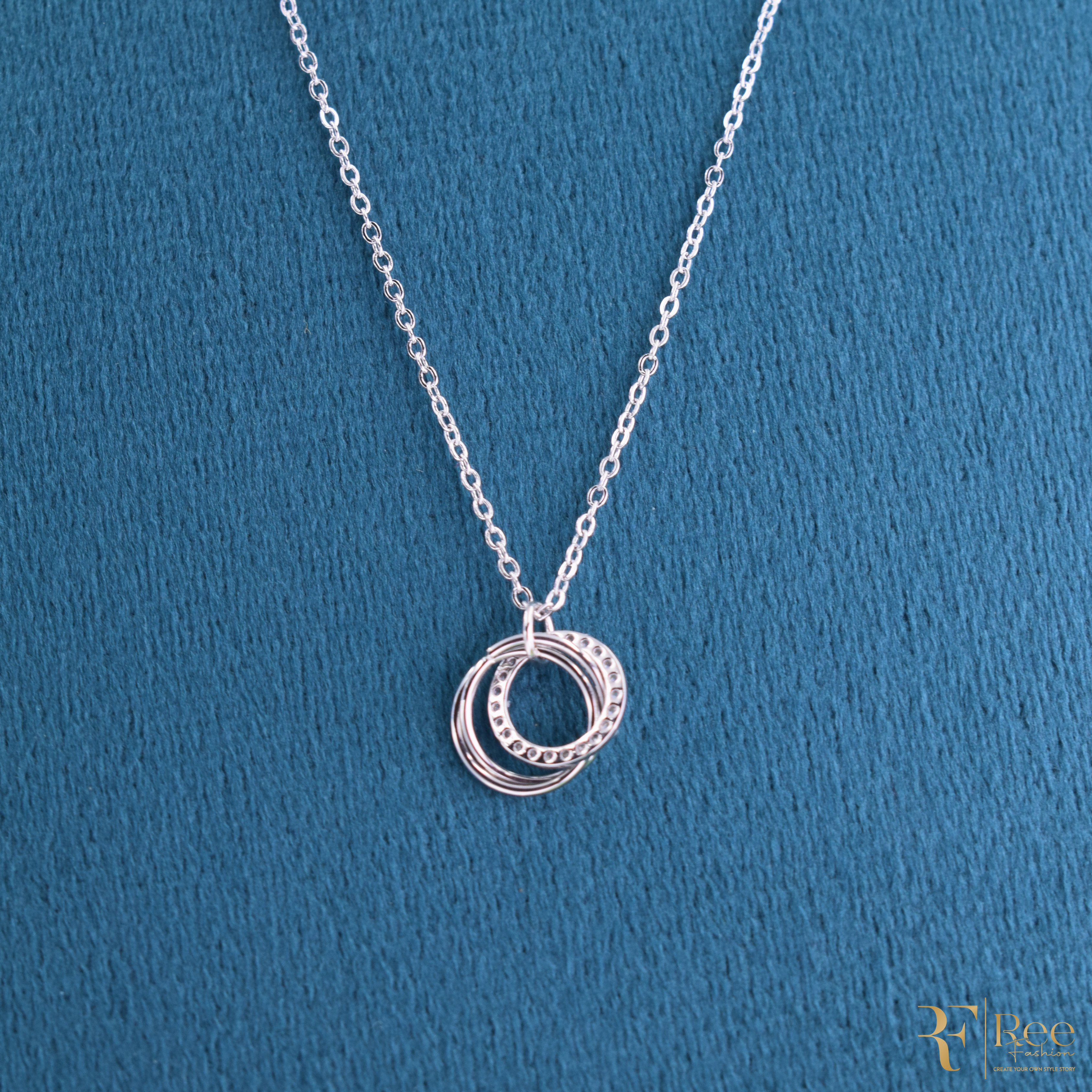 Eternal Duo Circle Pendant