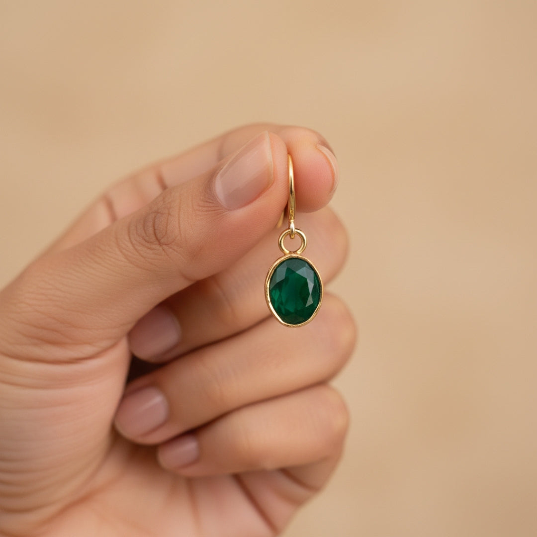 Emerald Grace Pendant Set