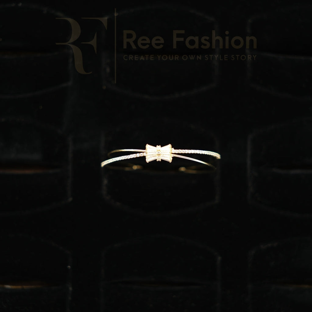 Royal Crystal Crown Cuff Bracelet
