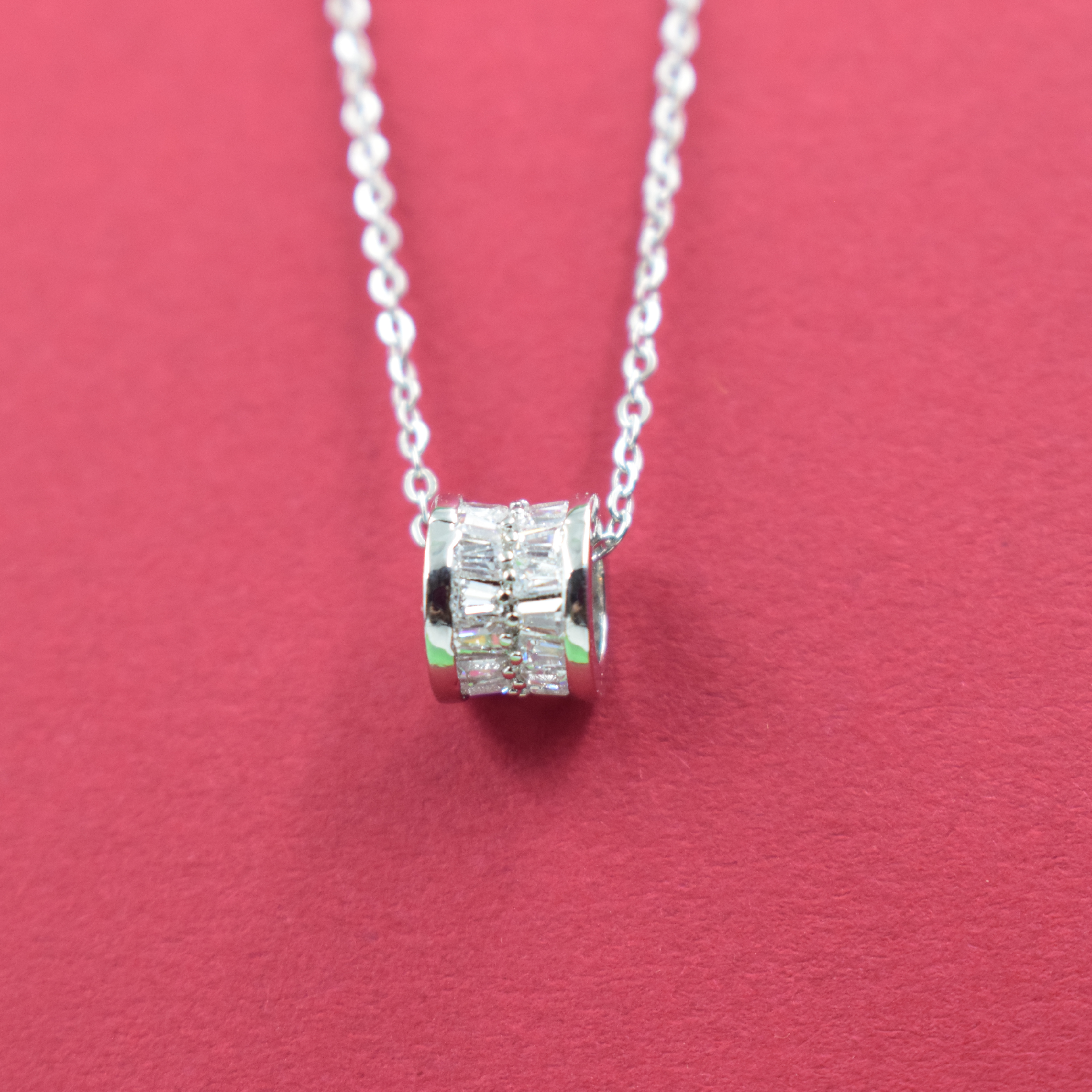 Infinity Spark Band Pendant