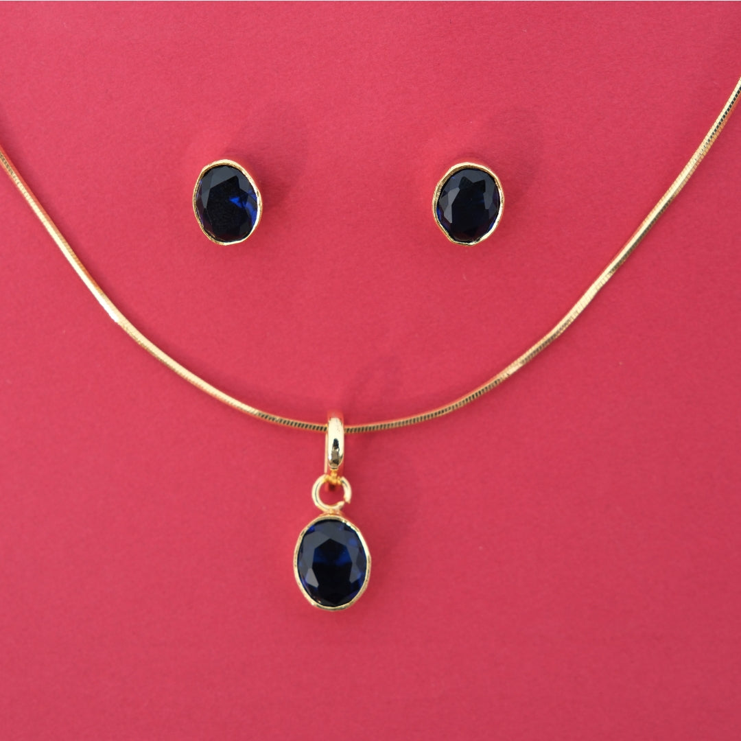 Midnight Sapphire Charm Set
