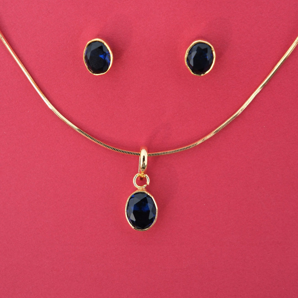 Midnight Sapphire Charm Set