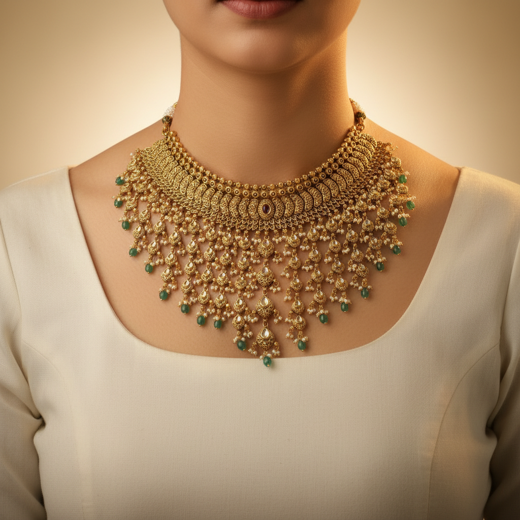 Royal Regal Heritage Necklace Set