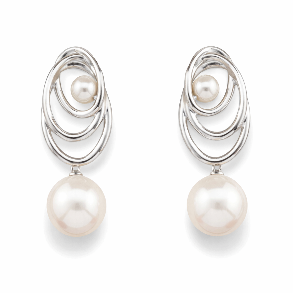 Luna Pearl Drop Earrings