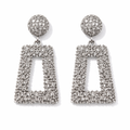 Silver Prism Dazzle Earrings