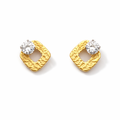 Golden Ember Studs