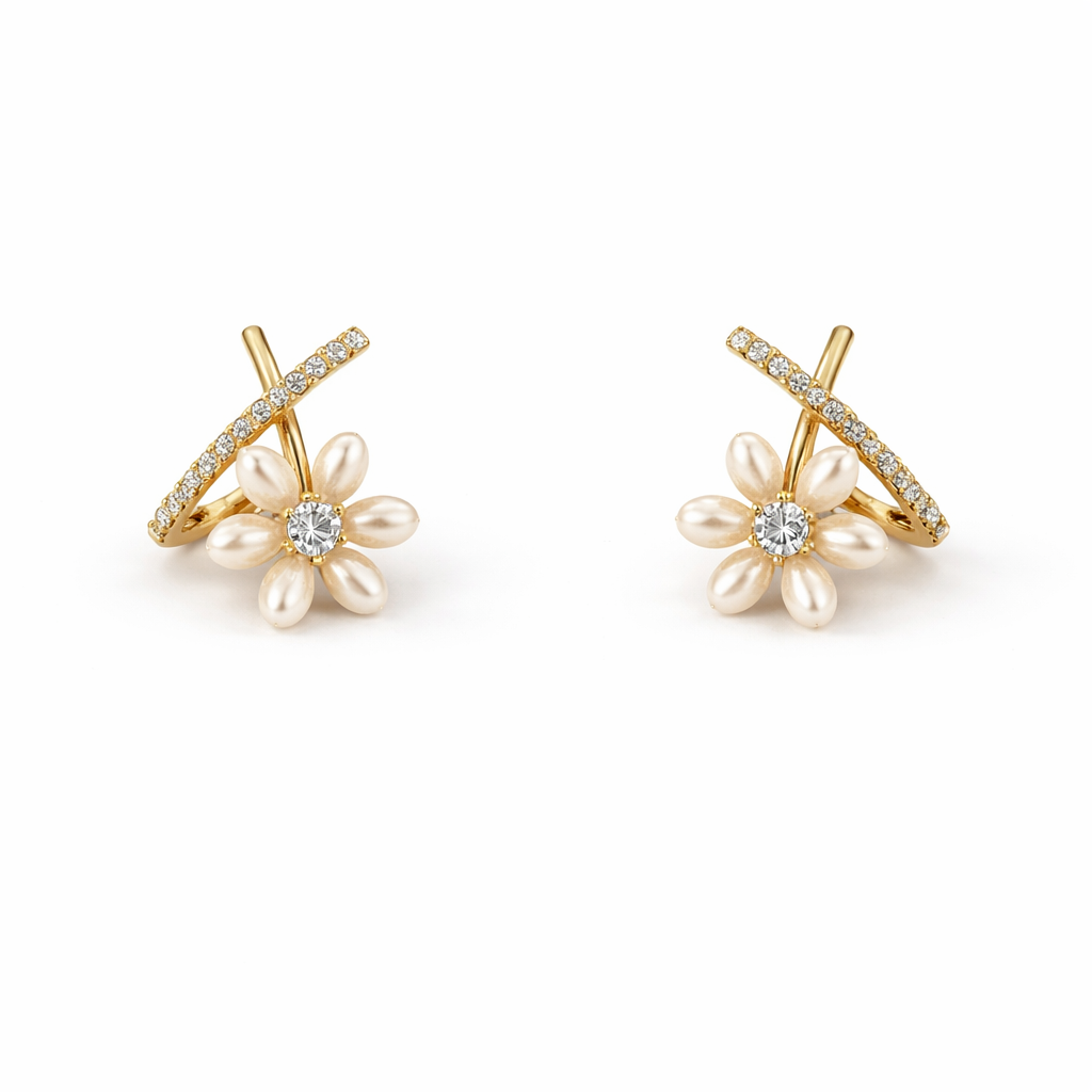 Pearl Bloom Studs