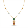 Emerald Royale Drop Necklace Set