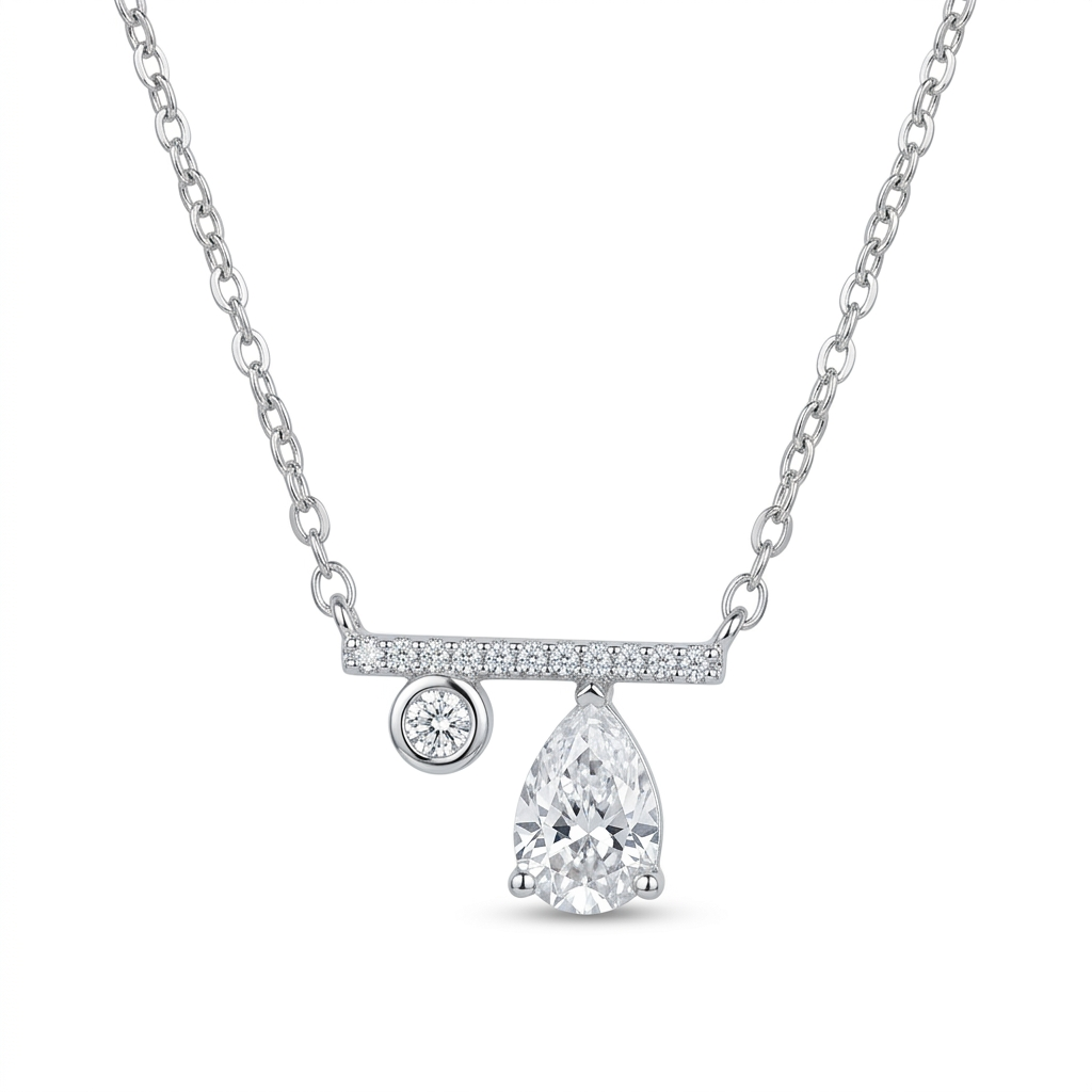 Luna Drop Sparkle Pendant