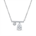 Luna Drop Sparkle Pendant
