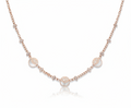 Rose Aura Charm Necklace