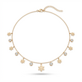 Snowflake Sparkle Charm Necklace