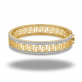 Imperial Greek Key Bangle