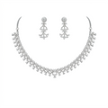 Crystal Vine Grace AD Necklace Set
