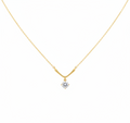 Golden Solace Drop Pendant