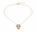 Royal Gold Panther Head Pendant
