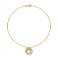 Infinity Duo Circle Pendant