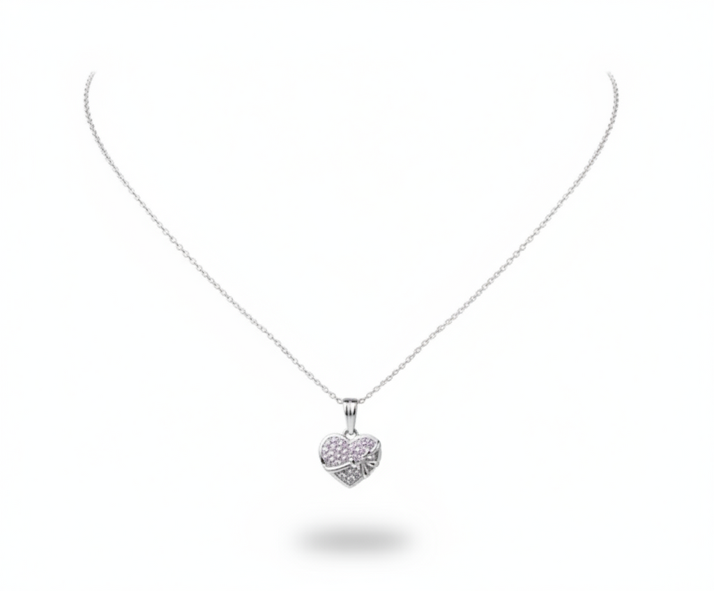 Eternal Spark Heart Pendant