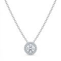 Infinity Halo Spark Pendant