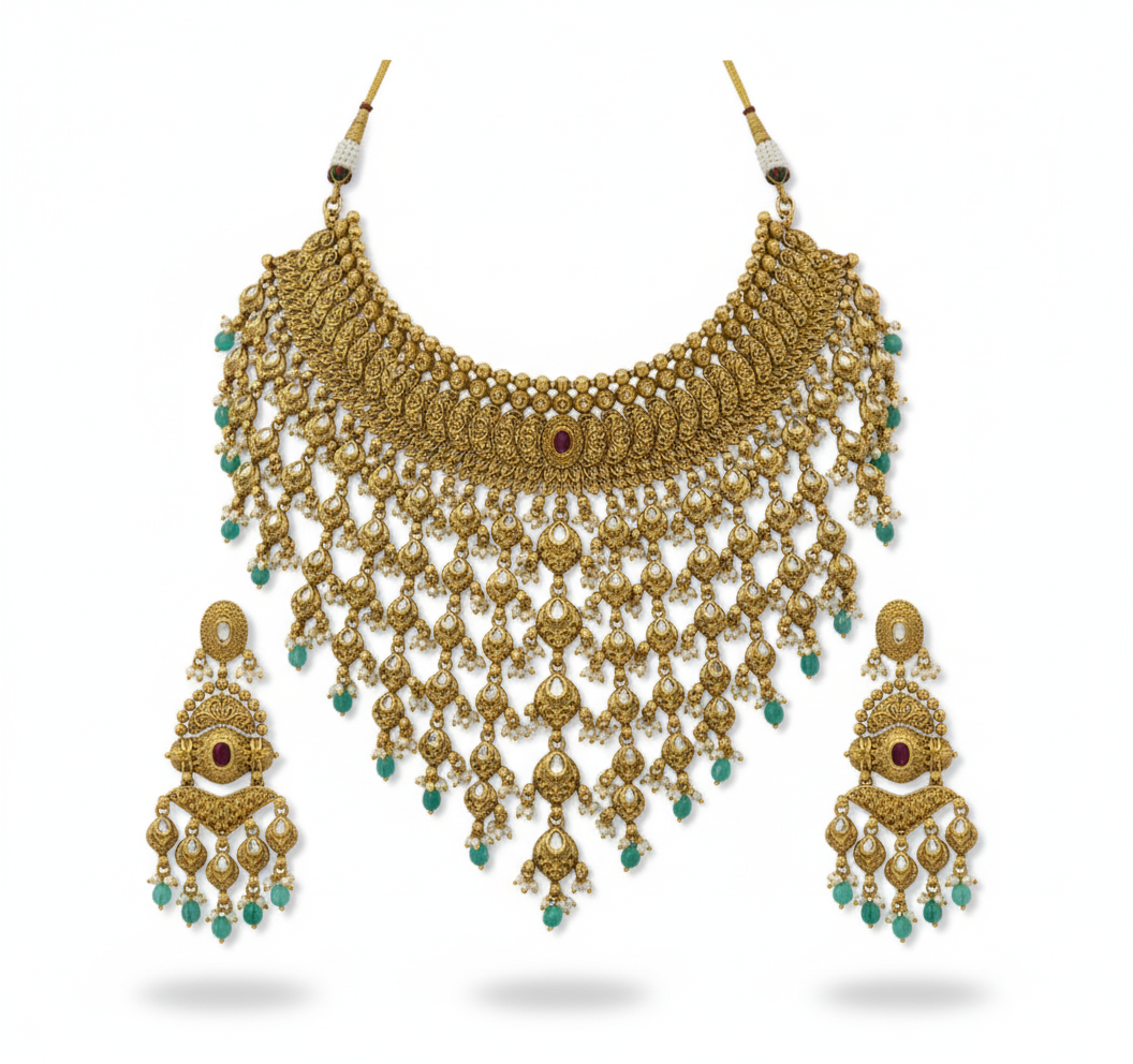 Royal Regal Heritage Necklace Set