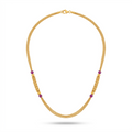 Heritage Grace Beaded Gold Necklace